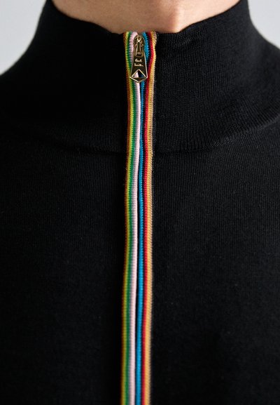 Paul Smith CARDIGAN ZIP THRU - Kardiganas - black