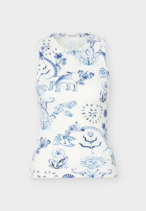 Scotch & Soda, PRINTED RACER TANK - Débardeur - blue
