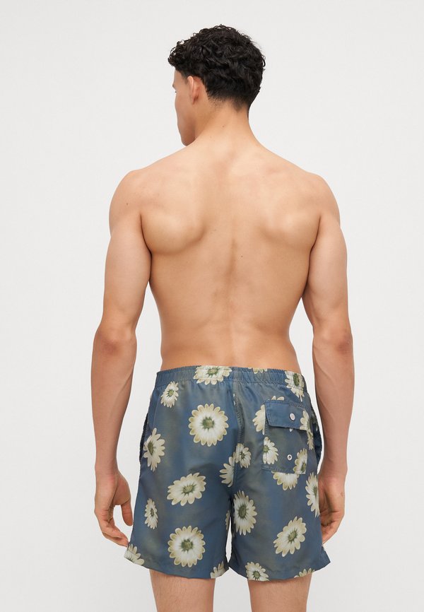CONCRETE AIR GARDEN  FLORAL PRINTED SWIM TRUNKS - Swimming shorts2