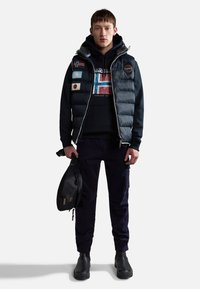 Napapijri B-GUIRO H1 - Felpa con cappuccio - black