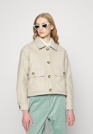 ONLEMMA SHACKET OTW - Summer jacket - humus melange