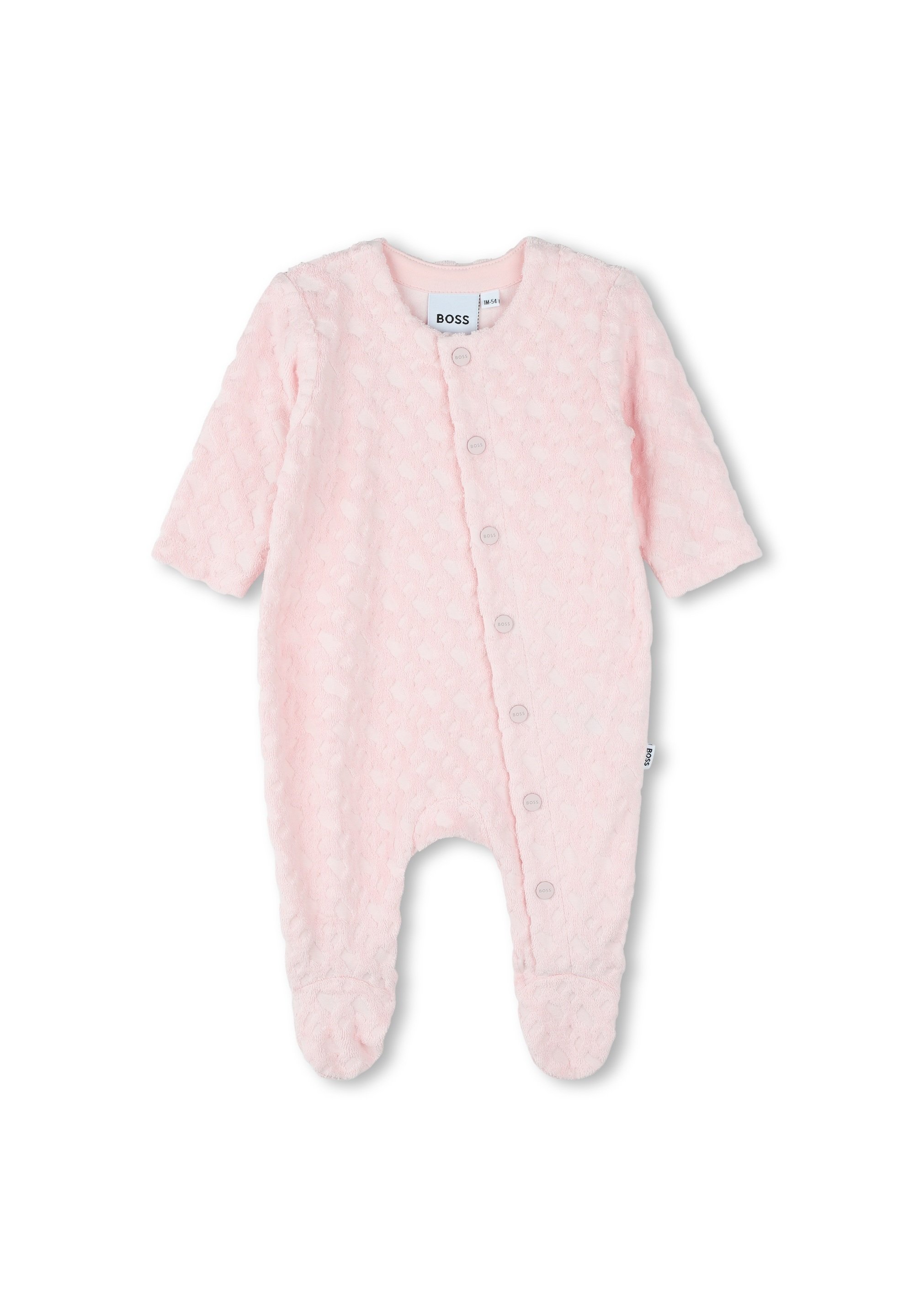 Pyjama Hugo Boss Bébé Fille BOSS Kidswear Pyjama Baby Pink/rose