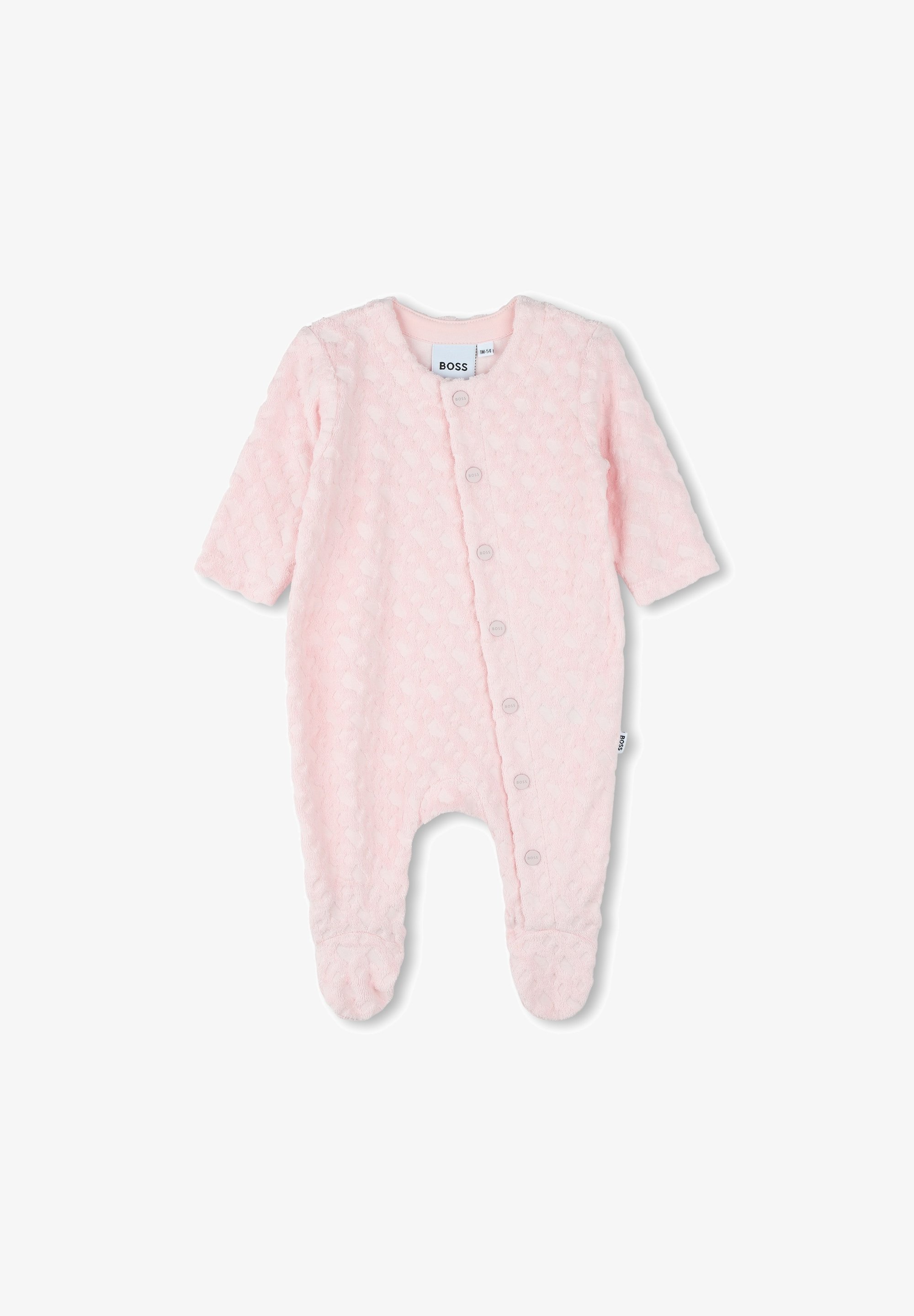 Pyjama Hugo Boss Bébé Fille BOSS Kidswear Pyjama Baby Pink/rose