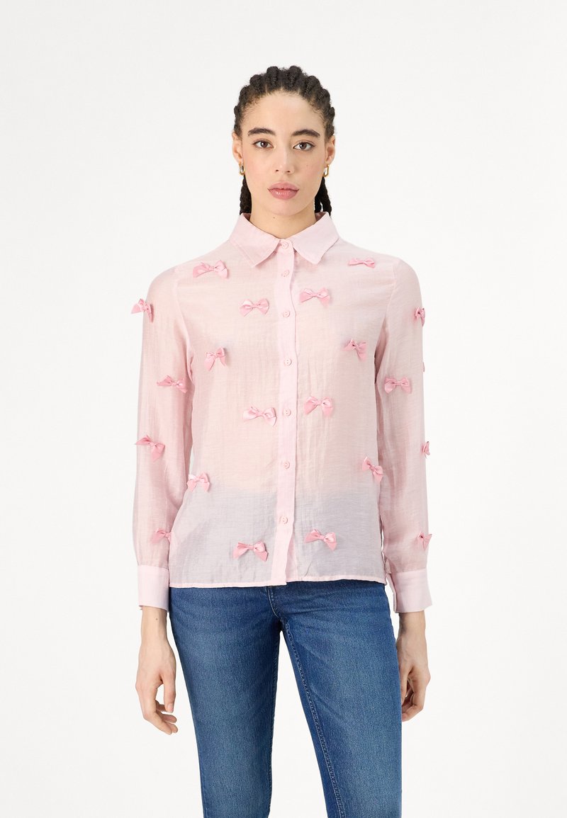 Sister Jane BERTIE SHIRT - Bluza z gumbi - pink
