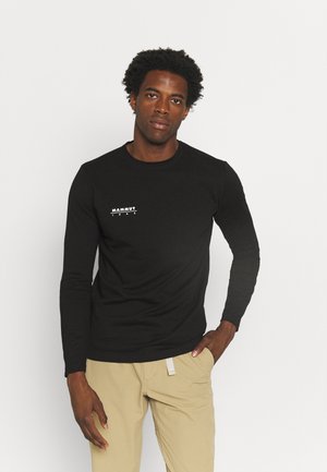 LONGSLEEVE MEN - Long sleeved top - black