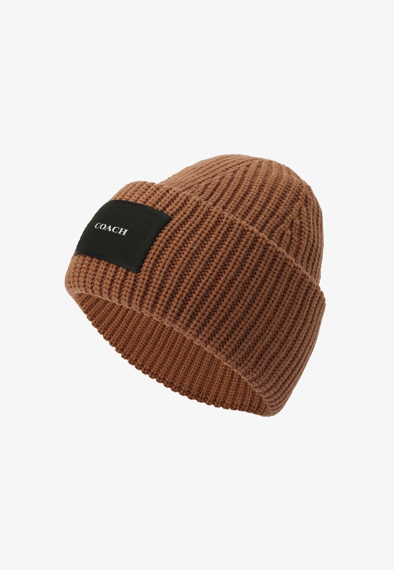 COACH Mössa - dark camel