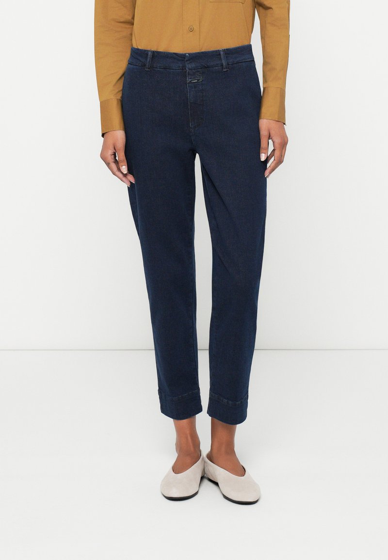 closed Slim fit jeans donkerblauw closed Slim fit jeans donkerblauw