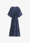 ESSENTIALS LONG KAFTAN - Beach accessory - dark night navy