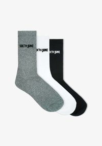 Non sélectionné, grey white black