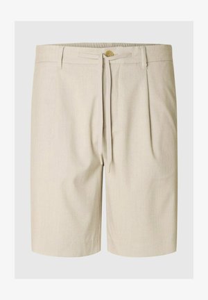 Selected, Drawstring - Lühikesed püksid - light sand melange