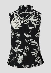 s.Oliver BLACK LABEL OHNE ÄRMEL - Top - schwarz