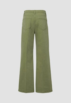 s.Oliver SURI - Wide leg - olivgrün