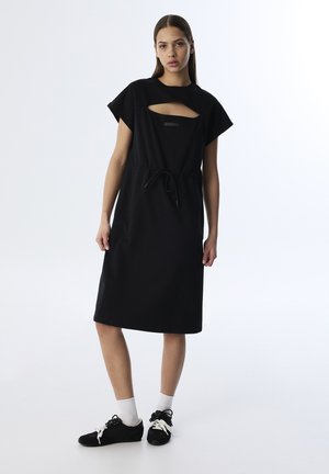 Jersey dress - black