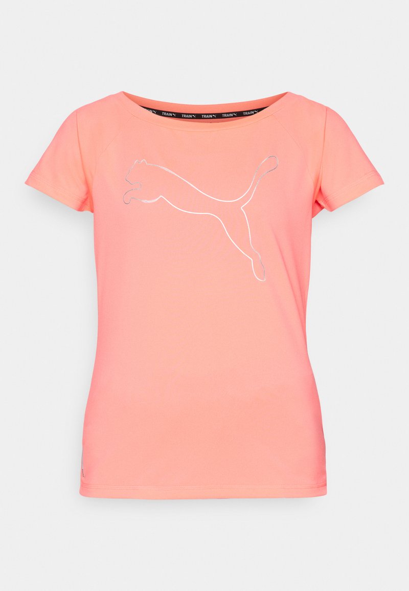 Puma Sport T-shirt donkerroze