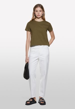 Sisley, BOXY FIT  - T-Shirt basic - green