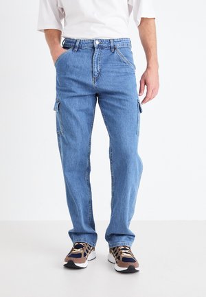 Relaxed fit jeans - light blue washed
