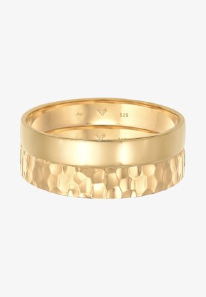 STRUCTURED BASIC - Žiedas - gold-coloured