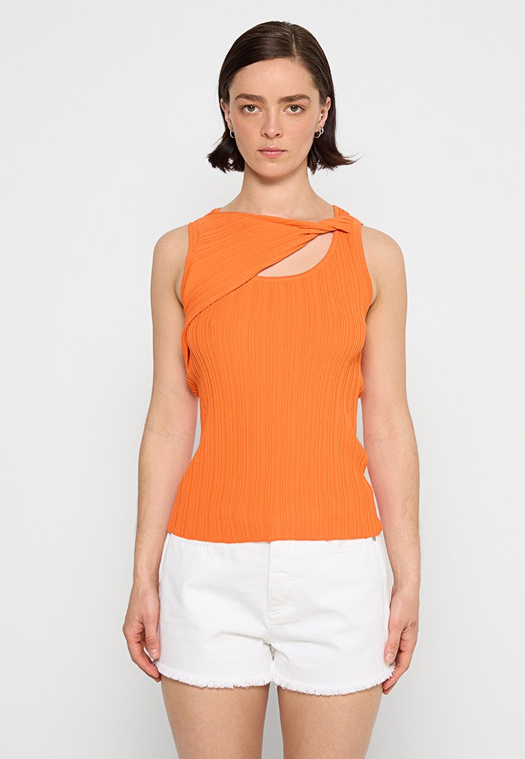 DKNY Top oranje
