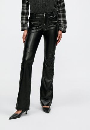 NEW LUZ BOOTCUT - Housut - black