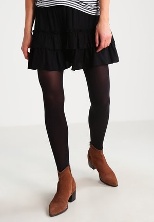 A-snit nederdel - black