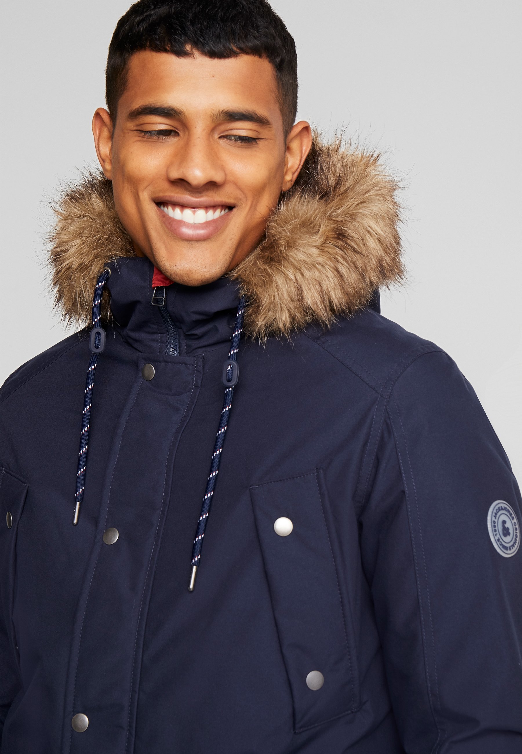 Jack \u0026 Jones JOREXPLORE - Winter coat - navy blazer/dark blue - Zalando.ie