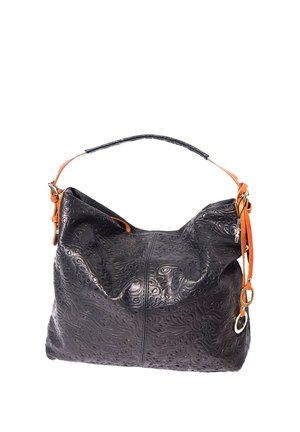 DrachenLeder SHOPPER SCHULTER - Sac à main - schwarz braun