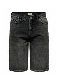 ONLSONNY HW WIDE - Džinsiniai šortai - washed black