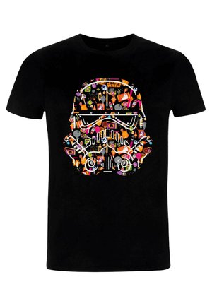 STAR WARS: LAST JEDI CANDY TROOPER FACE UNISEX - T-shirt imprimé - black