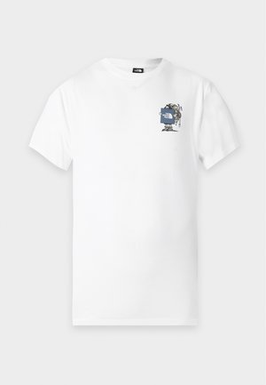 The North Face, GEAR UP GET OUT RELAXED SHORT SLEEVE TEE - T-Shirt print - white