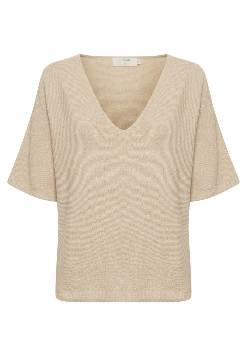 Damen T-Shirts | Cream SILLAR T-Shirt print sesame melange/beige - PS52234 Damen T-Shirts | Cream SILLAR T-Shirt print sesame melange/beige - PS52234