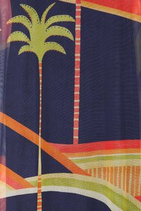 Never Fully Dressed PALM DRESS - Maxikjole - blue