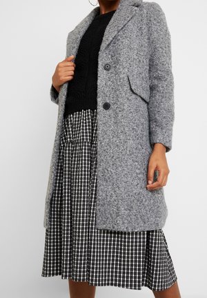 Klasický kabát - mottled grey