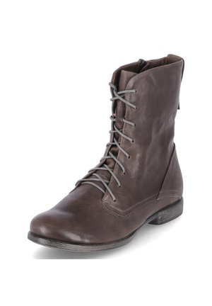 AGRAT - Lace-up ankle boots - grau
