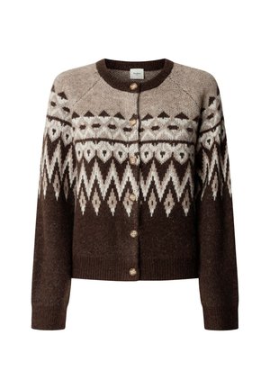 Pepe Jeans, ANAISE CARDIGAN - Cardigan - trail brown