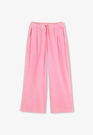 KENZO kids, PANTALON EN VELOURS - Broek - rose tendre