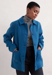 Seasalt Cornwall - Short coat - teal galley Thumbnail Image 1