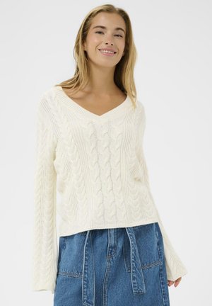 KALILIANA PULLOVER - Svetrík - chalk