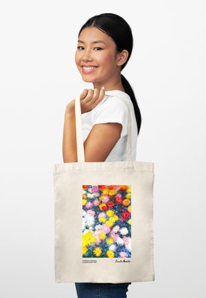 Henry Tiger, APOH LONDON MONET FLOWERS - Cabas - natural