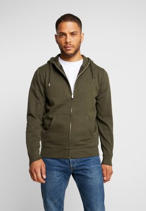 Solid SDSWEAT - Zip-up sweatshirt - olive