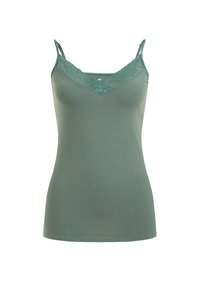 WE Fashion SINGLET - Top - green