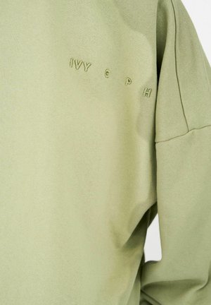 Ivy Copenhagen, IVY-ELLY OVERSIZED SHIRT - Sweater - light moss green