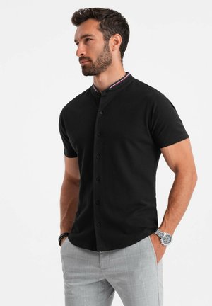 Ombre SHORT-SLEEVED - Košeľa - black