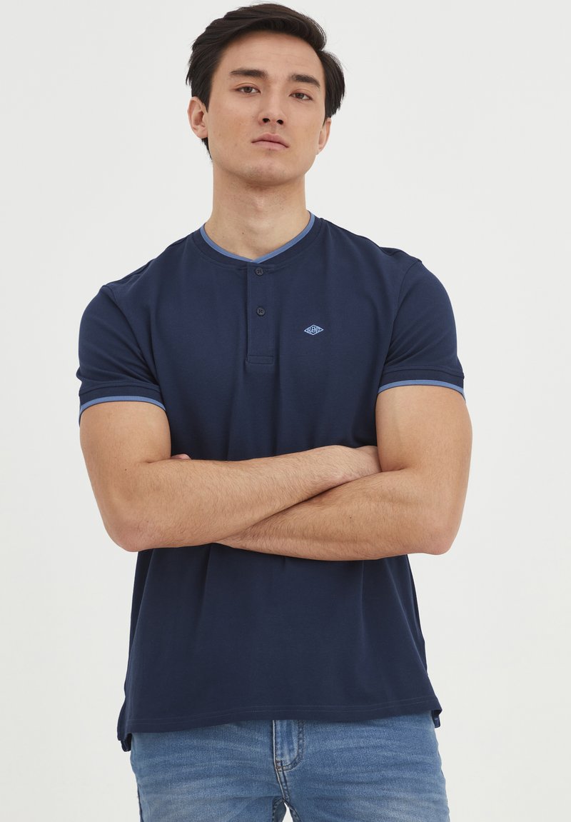 Blend BHPOLOSHIRT - T-shirt med print - dress blues