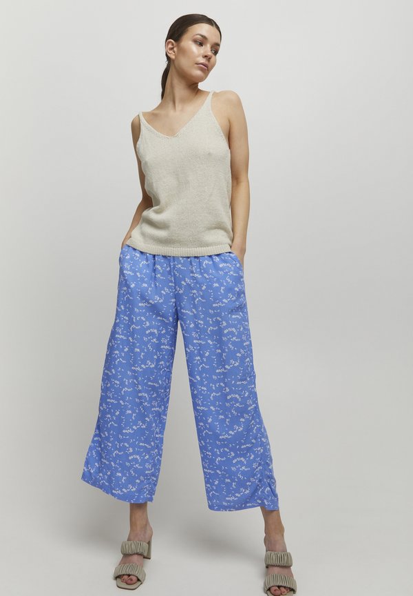 BYMMJOELLA - Trousers - ultramarine mix2