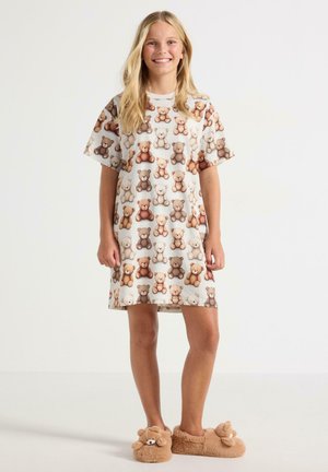 Lindex, LINDEX NIGHTDRESS LINDEX - Nachthemd - light beige