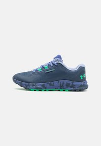 Under Armour - BANDIT TR 3 - Tavalised jooksutossud - downpour gray/vapor green Väikepilt 1