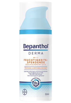 FEUCHTIGKEITSSPENDENDE GESICHTSCREME MIT LSF 25 - Gesichtscreme - weiß