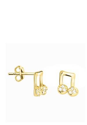 EIGHT NOTE MUSIC - Boucles d'oreilles - gold coloured