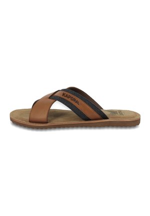 JANEL - Mules - camel
