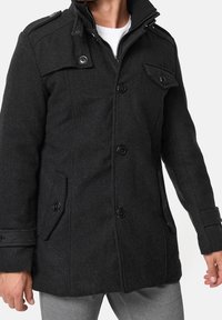 INDICODE JEANS Halflange jas - anthracite